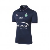 Le Coq Sportif Maillot Replica As Saint Etienne Marine T-Shirts Manches Courtes Homme Nouvelle